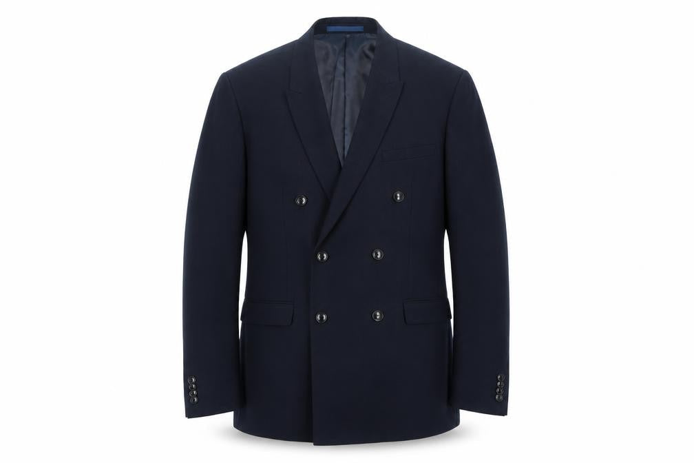 Mens UK Size 40 Topman Regular Blue Suit Jacket