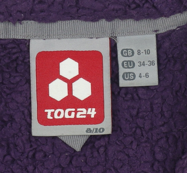 Womens UK Size 8-10 TOG24 Purple Hooded Jacket