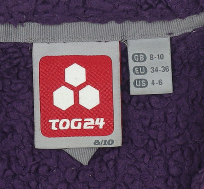 Womens UK Size 8-10 TOG24 Purple Hooded Jacket
