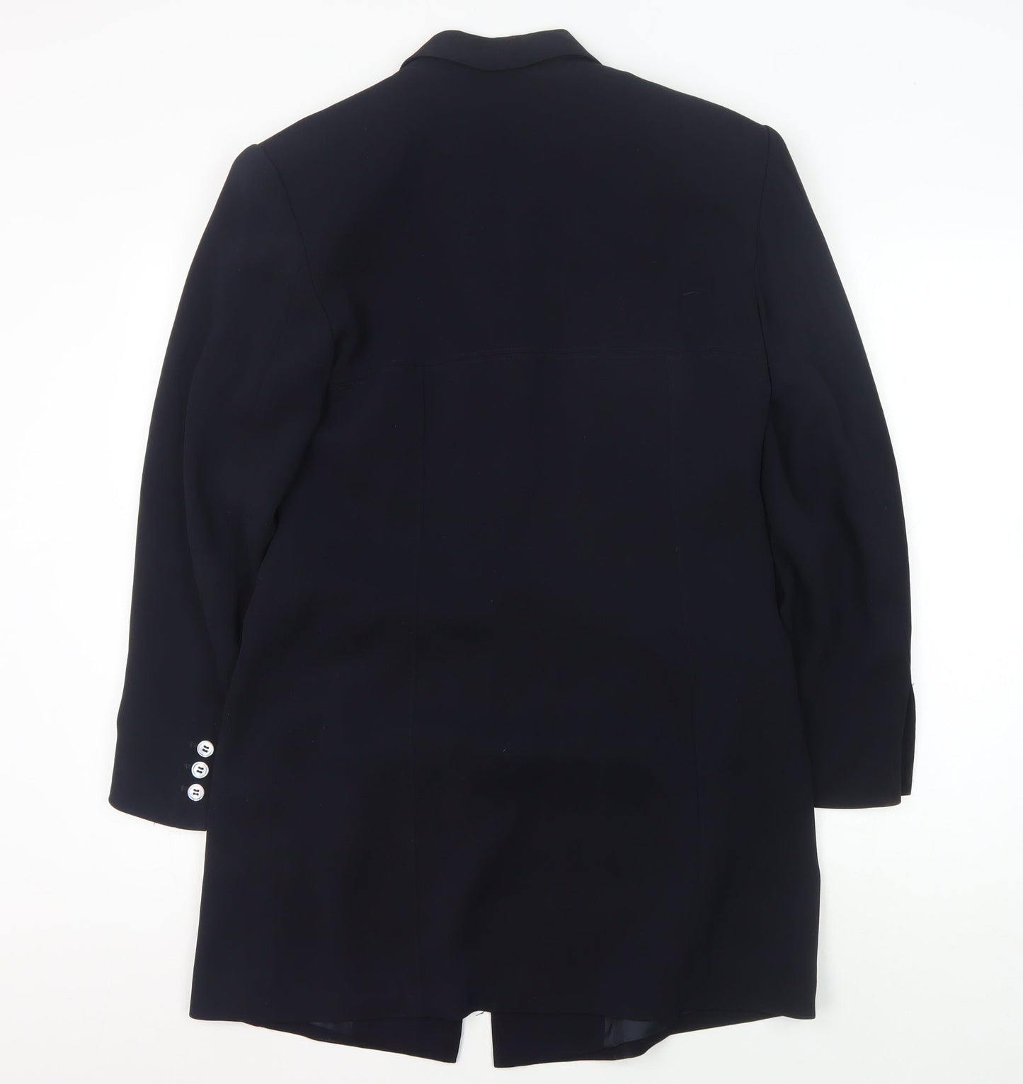 Planet Women's Black Blazer Size 12 Single-Breasted