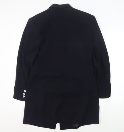 Planet Women's Black Blazer Size 12 Single-Breasted