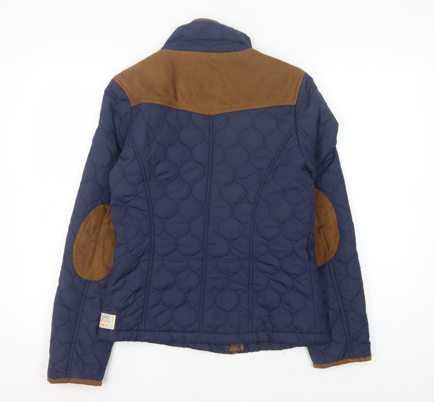 Womens UK Size 8 SoulCal & Co Blue Puffer Jacket