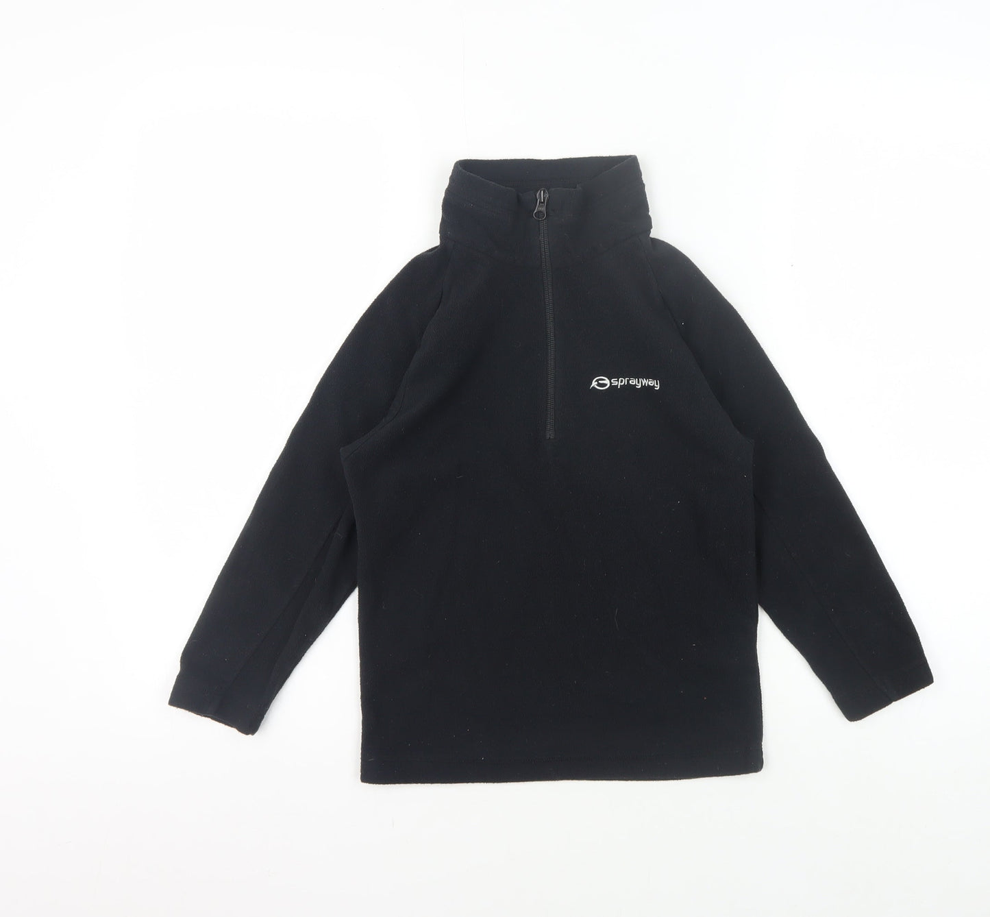 Sprayway Girls' Black Fleece Sweatshirt 6-7 Years