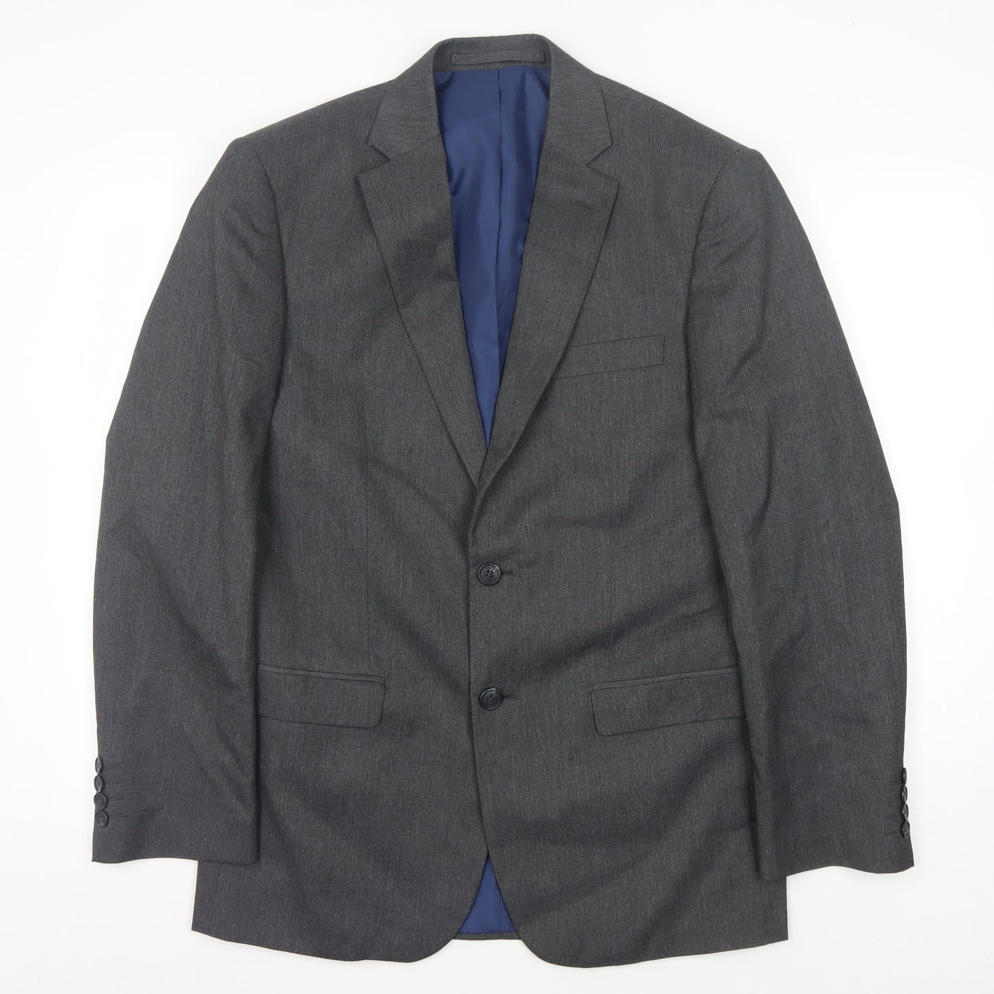 Mens UK Size 38 Marks and Spencer Regular Grey Suit Jacket