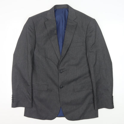 Mens UK Size 38 Marks and Spencer Regular Grey Suit Jacket