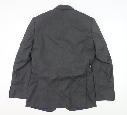 Mens UK Size 38 Marks and Spencer Regular Grey Suit Jacket