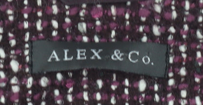 Womens UK Size 12 ALEX & Co. Regular Multicoloured Blazer