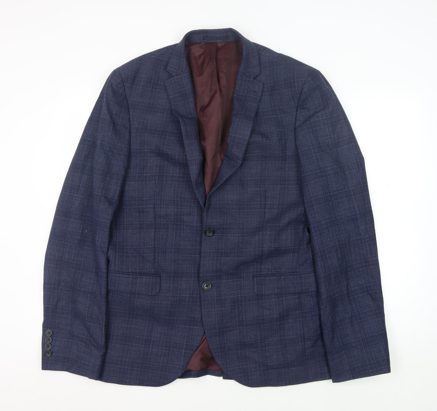 Mens UK Size 40 NEXT  Blue Suit Jacket