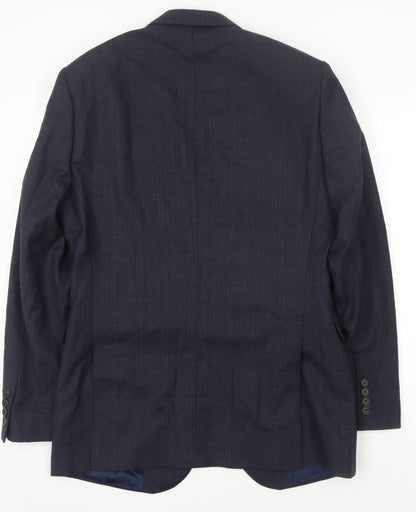 Mens UK Size 38 Jaeger Regular Blue Suit Jacket