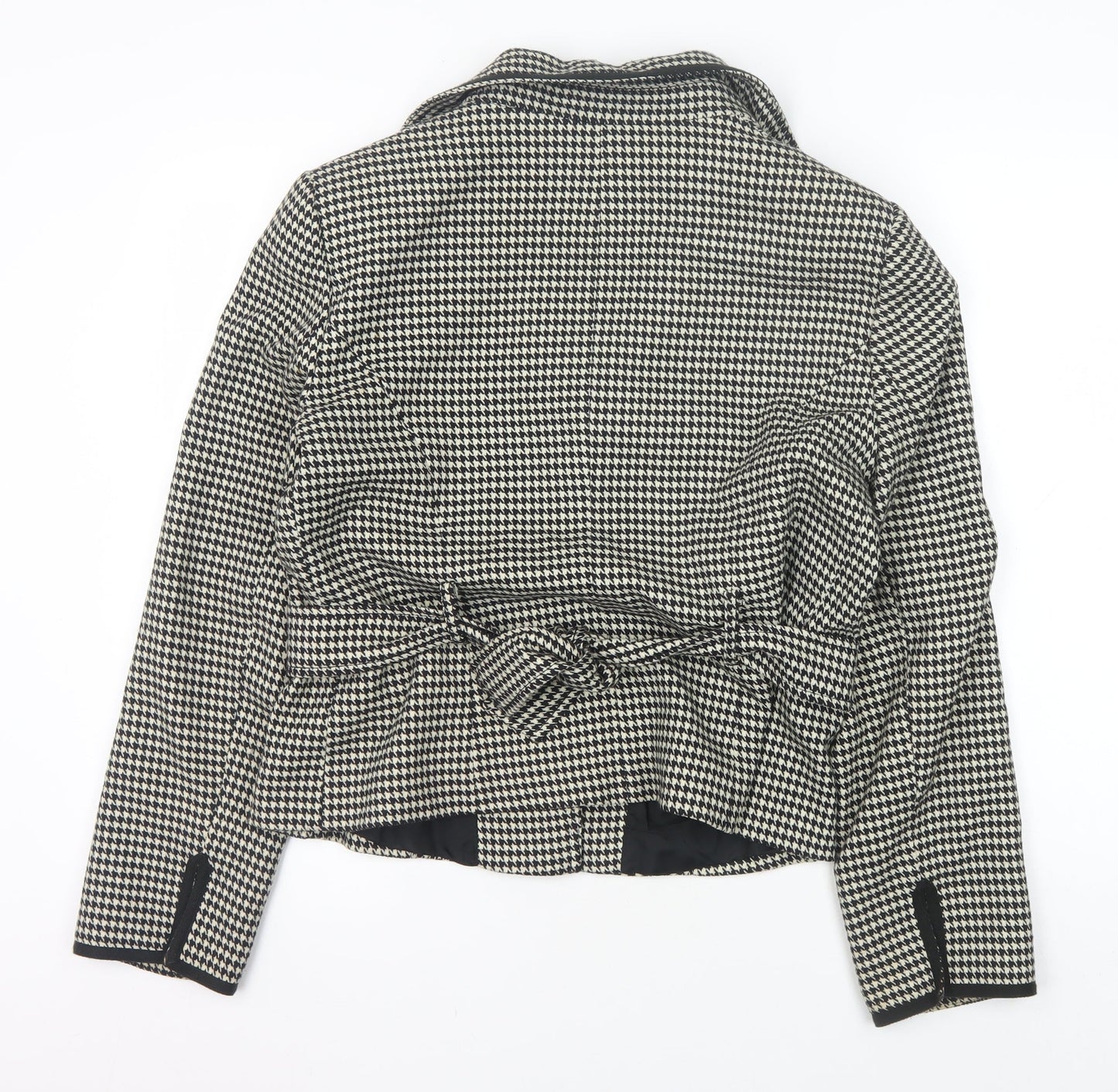 Principles Women's Black Houndstooth Blazer Jacket