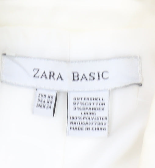 Zara Basic Women’s Ivory Blazer 2XS