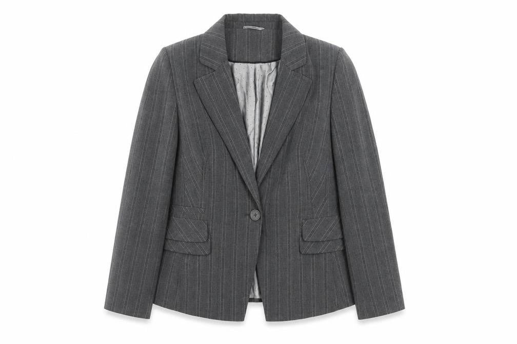 Womens UK Size 16 Marks and Spencer Regular Grey Blazer