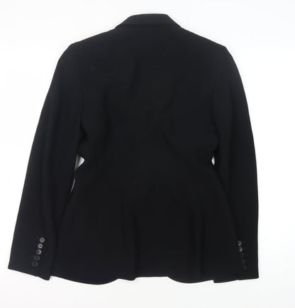 Ann Taylor Women's Black Blazer, Size 2, Smart Two-Button Style
