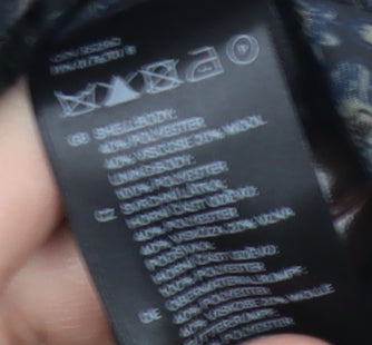 H&M Women's Brown Plaid Wool Blazer, Size 10, Autumn