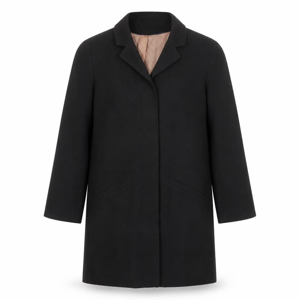 Unisex Adults UK Size 40 H&M Black Overcoat