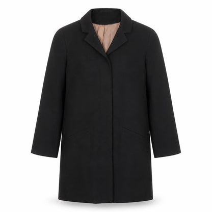 Unisex Adults UK Size 40 H&M Black Overcoat