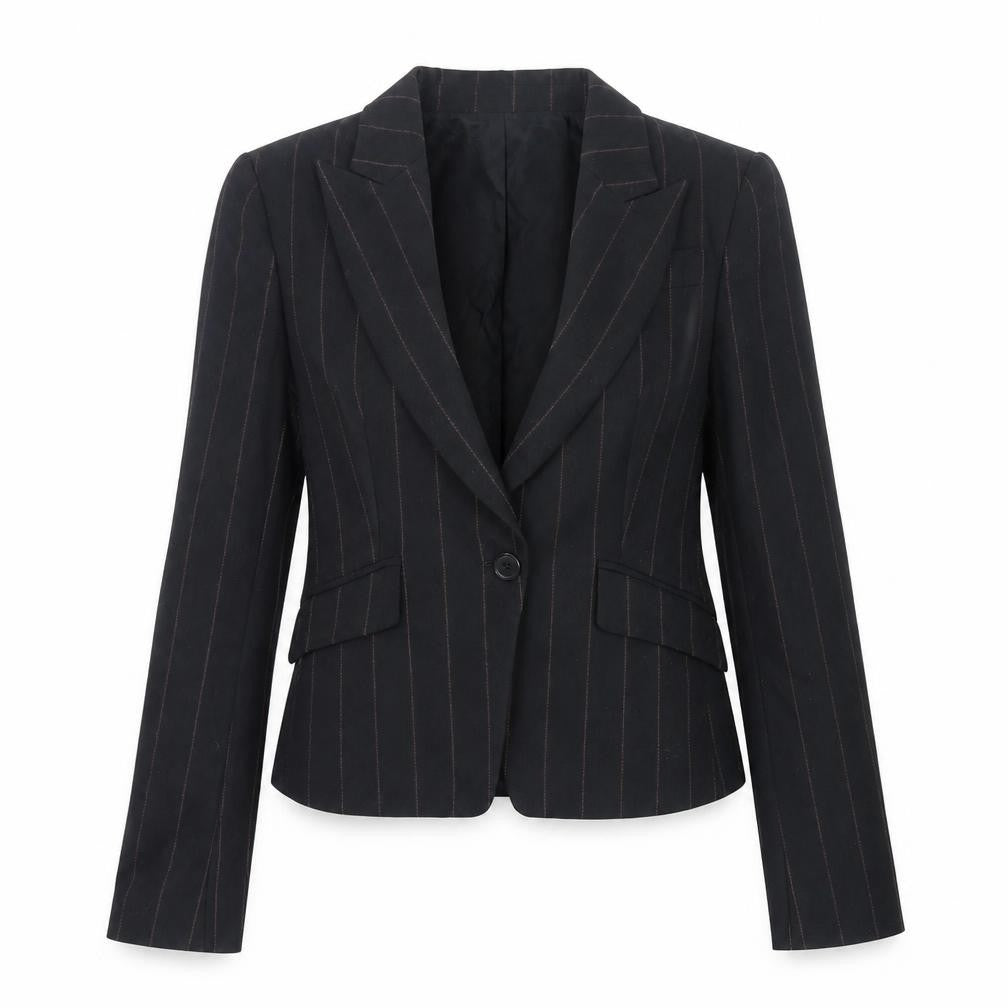 Womens UK Size 5 Zara Woman Regular Black Blazer