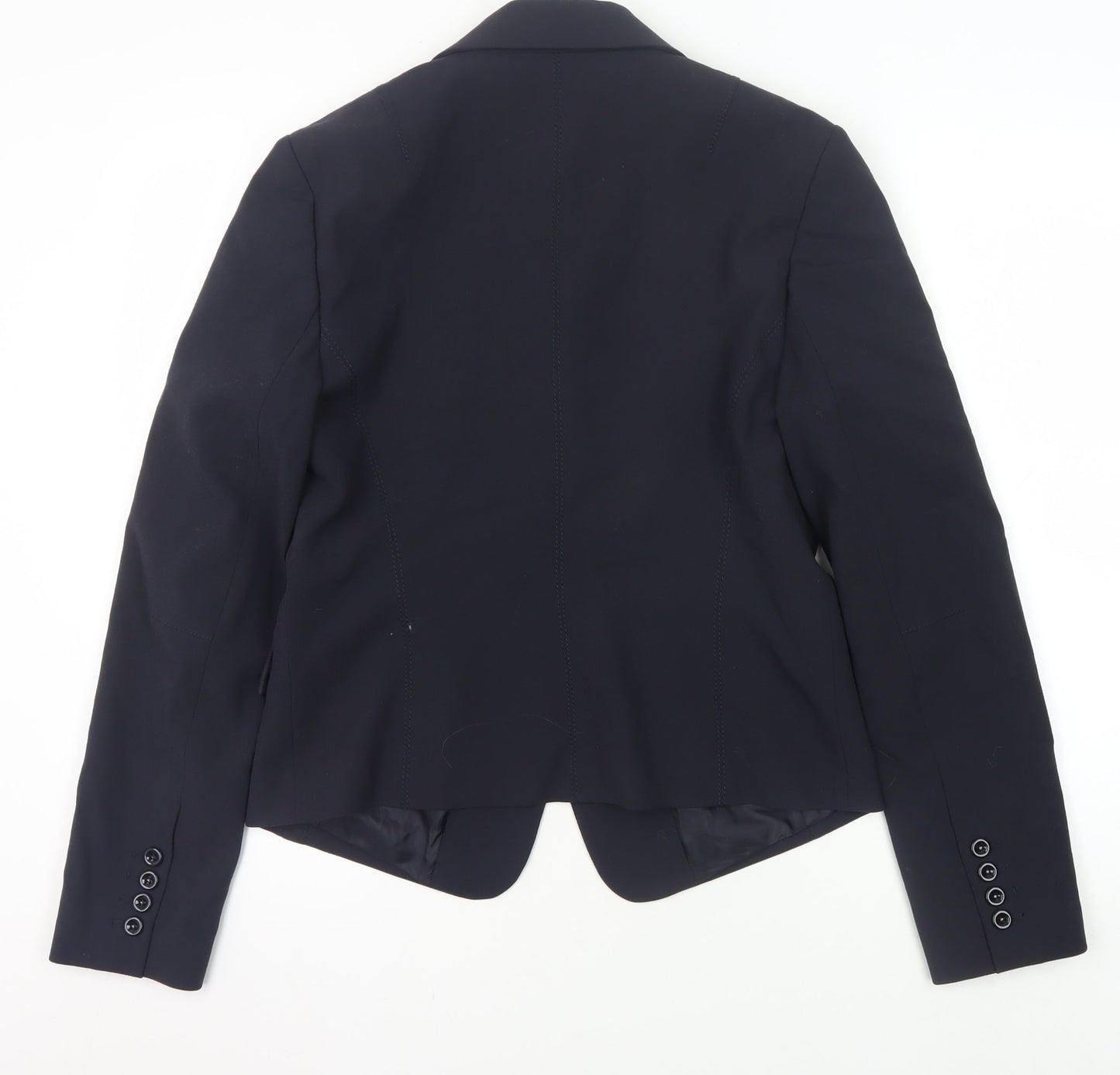 Marc Aurel Women's Black Wool Blazer Size 12