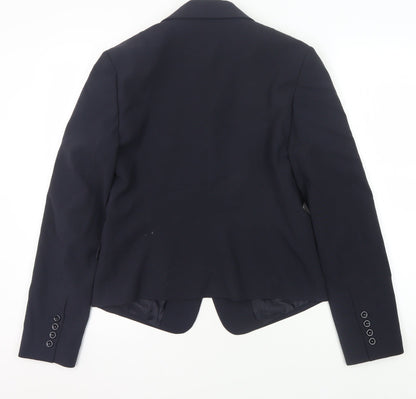 Marc Aurel Women's Black Wool Blazer Size 12
