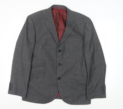 Mens UK Size 42 NEXT Regular Grey Suit Jacket
