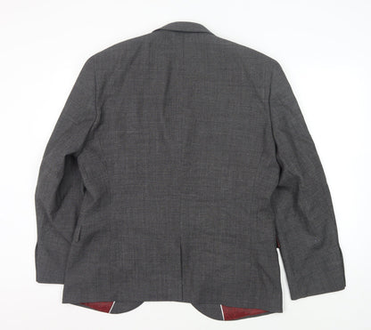 Mens UK Size 42 NEXT Regular Grey Suit Jacket
