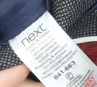 Mens UK Size 42 NEXT Regular Grey Suit Jacket