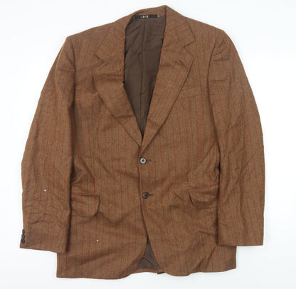 Mens UK Size 41 DAKS Regular Brown Suit Jacket