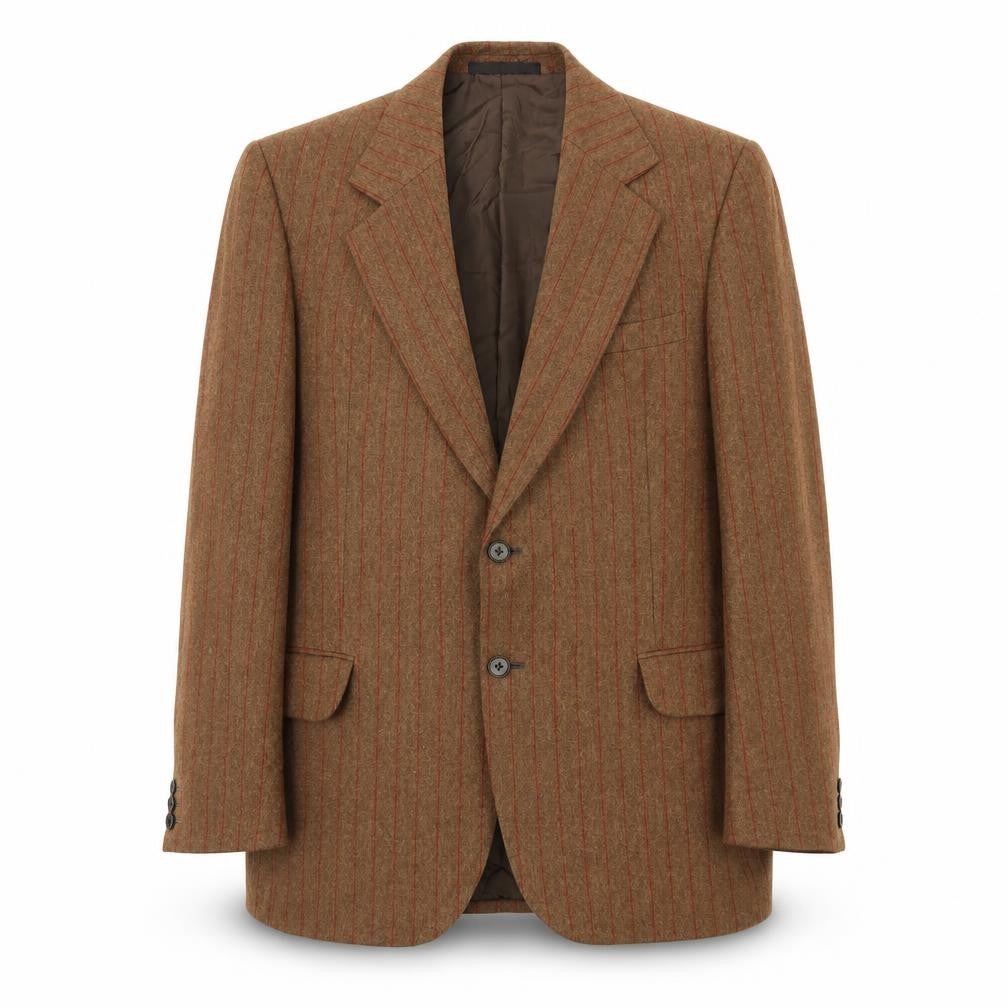 Mens UK Size 41 DAKS Regular Brown Suit Jacket