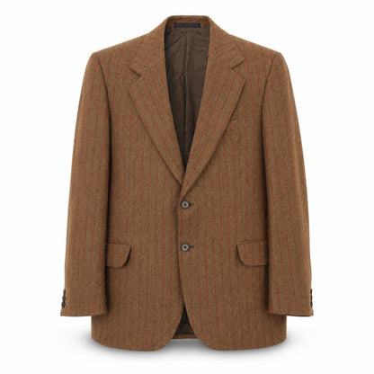 Mens UK Size 41 DAKS Regular Brown Suit Jacket