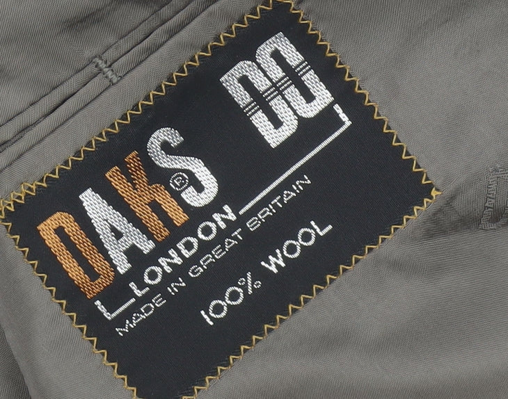 Mens UK Size 48 DAKS Regular Grey Suit Jacket