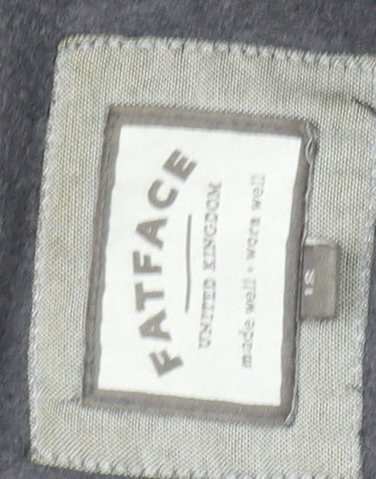 Womens UK Size L FatFace Grey Parka Coat