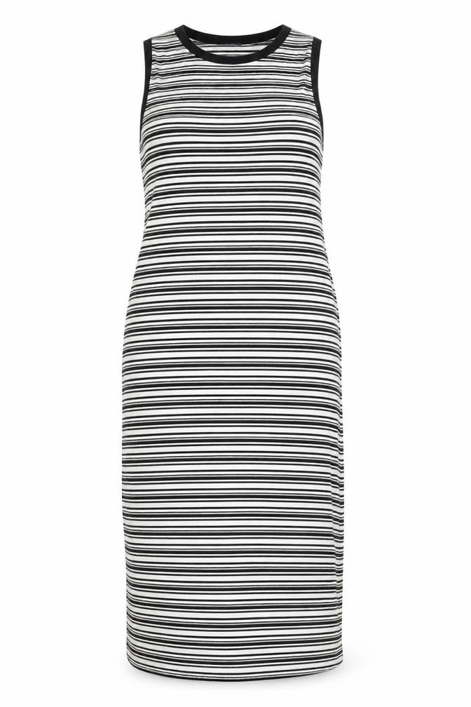 Warehouse Women's Striped Sleeveless Dress Size 18