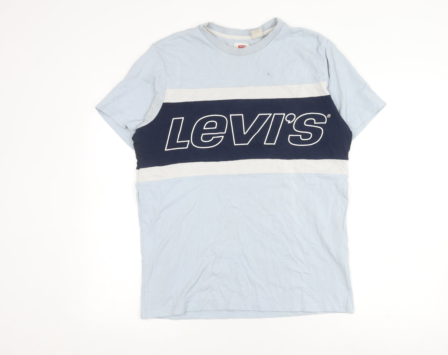 Levi's Men's Blue Graphic Print T-Shirt Size S