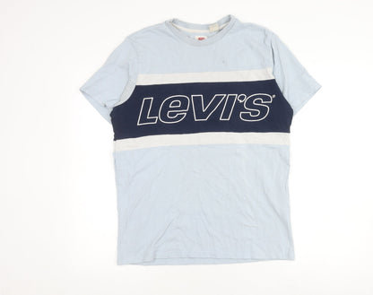 Levi's Men's Blue Graphic Print T-Shirt Size S