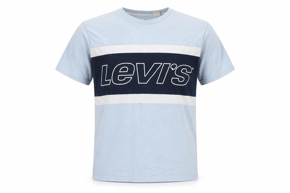 Mens UK Size S Levi's Blue  T-Shirt