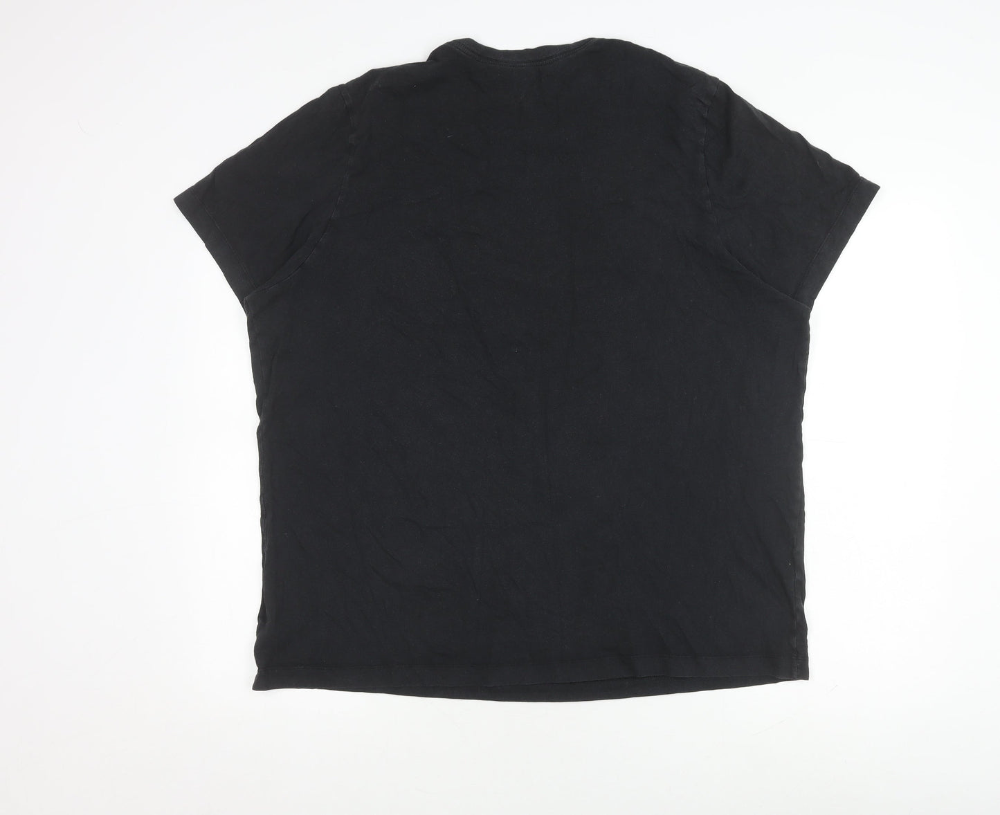 Nike Men's Black XL Crew Neck Logo T-Shirt