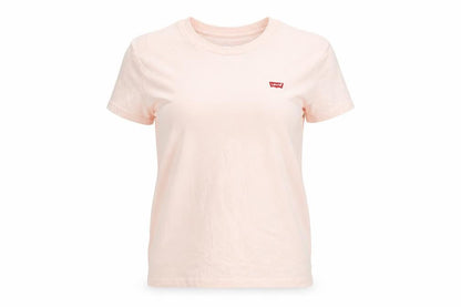 Womens UK Size S Levi's Pink Jersey T-Shirt