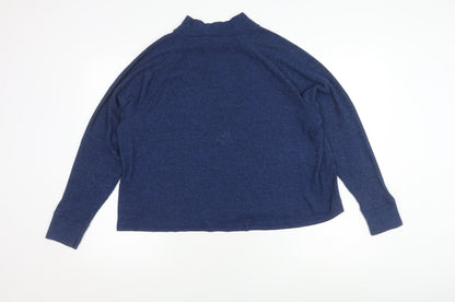 Abercrombie & Fitch Women's Blue XL Pullover Jumper