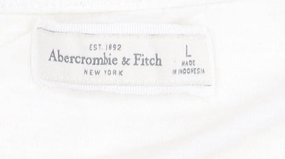 Abercrombie & Fitch Women’s Large White Lace Camisole