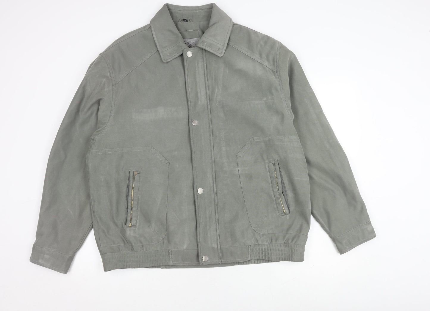 Mens UK Size XL Saxon Grey Basic Jacket