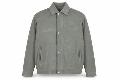Mens UK Size XL Saxon Grey Basic Jacket