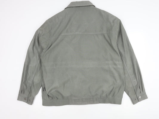 Mens UK Size XL Saxon Grey Basic Jacket