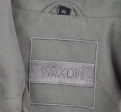 Mens UK Size XL Saxon Grey Basic Jacket