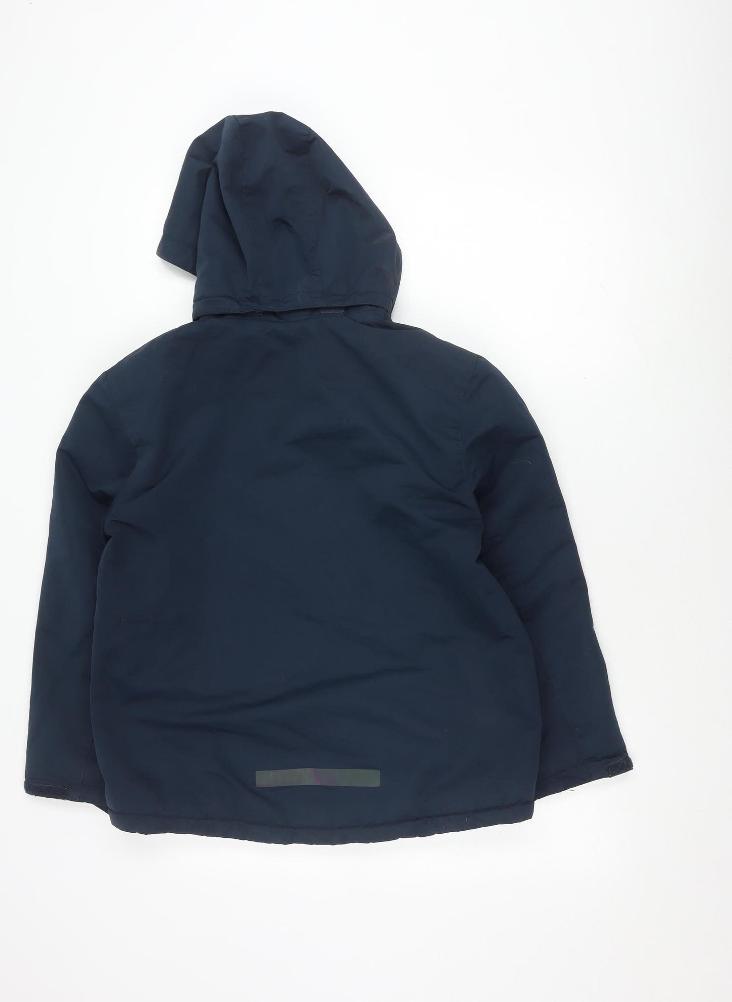 H&M Boys Blue Winter Puffer Jacket, Size 11-12 Years