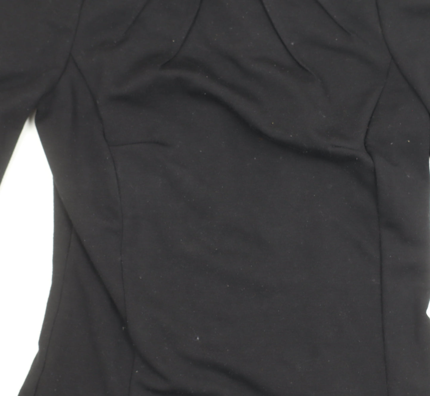Oasis Women's Black 3/4 Sleeve Top Size 8