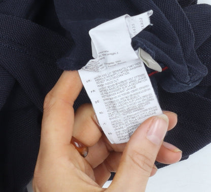 Napapijri Men's XL Black Polo Shirt