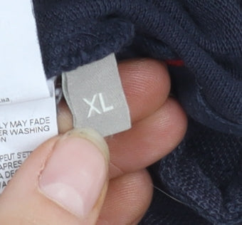 Napapijri Men's XL Black Polo Shirt