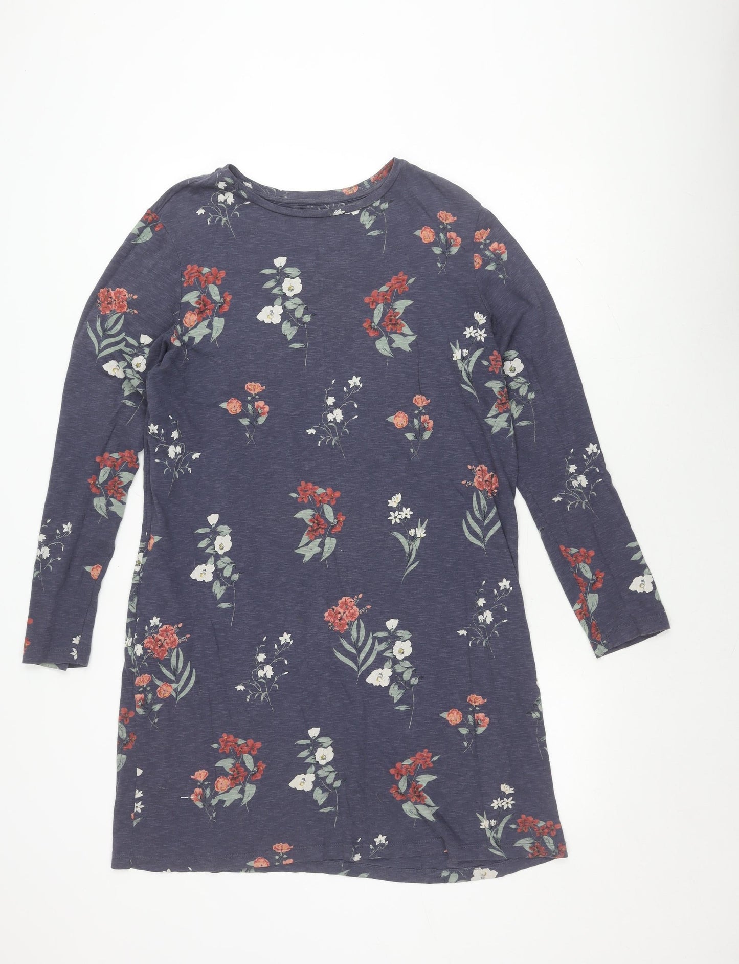 Fat Face Women's Floral Dress, Size 12, Multicoloured, Shift Style