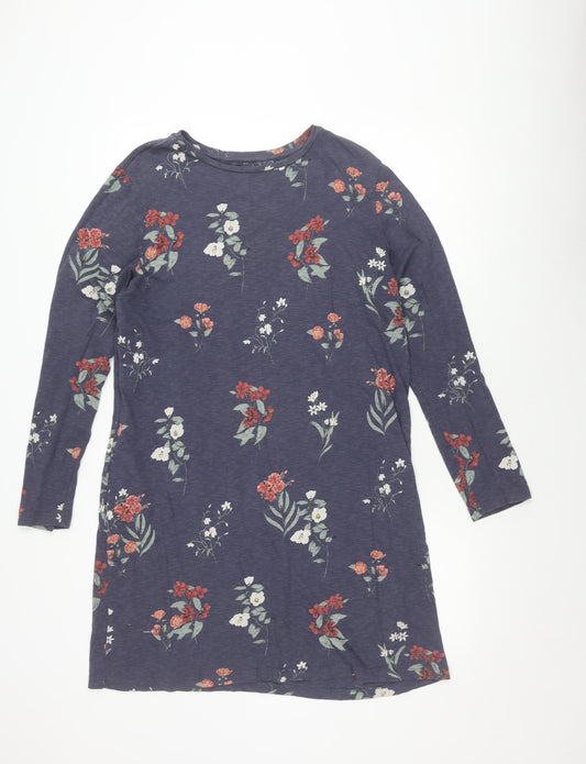Fat Face Women's Floral Dress, Size 12, Multicoloured, Shift Style