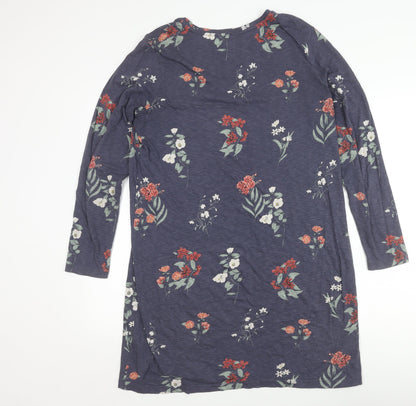 Fat Face Women's Floral Dress, Size 12, Multicoloured, Shift Style